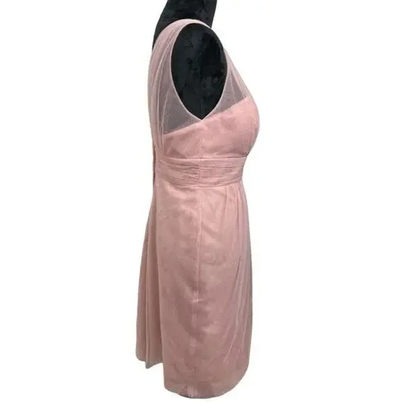 NWT Jenny Yoo Adelle Tulle Formal Dress in Whipped Apricot Size 6 - Picture 4 of 11